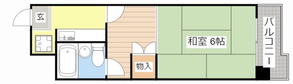 サントマンション名坂の物件間取画像